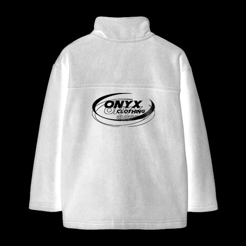 Onyx Unisex - Fleece Zip Up Άσπρο