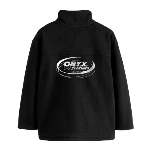 Onyx Unisex - Fleece Zip Up Μαύρο