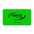 Onyx Clothing Κάρτα Δώρου